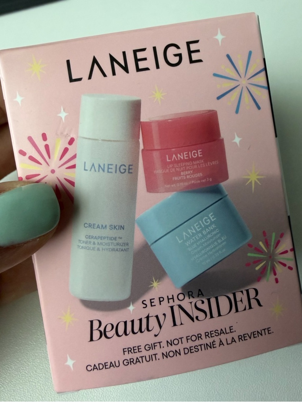 LANEIGE Cream Skin and Lip Sleeping Mask Set - NIB - Picture 4 of 4